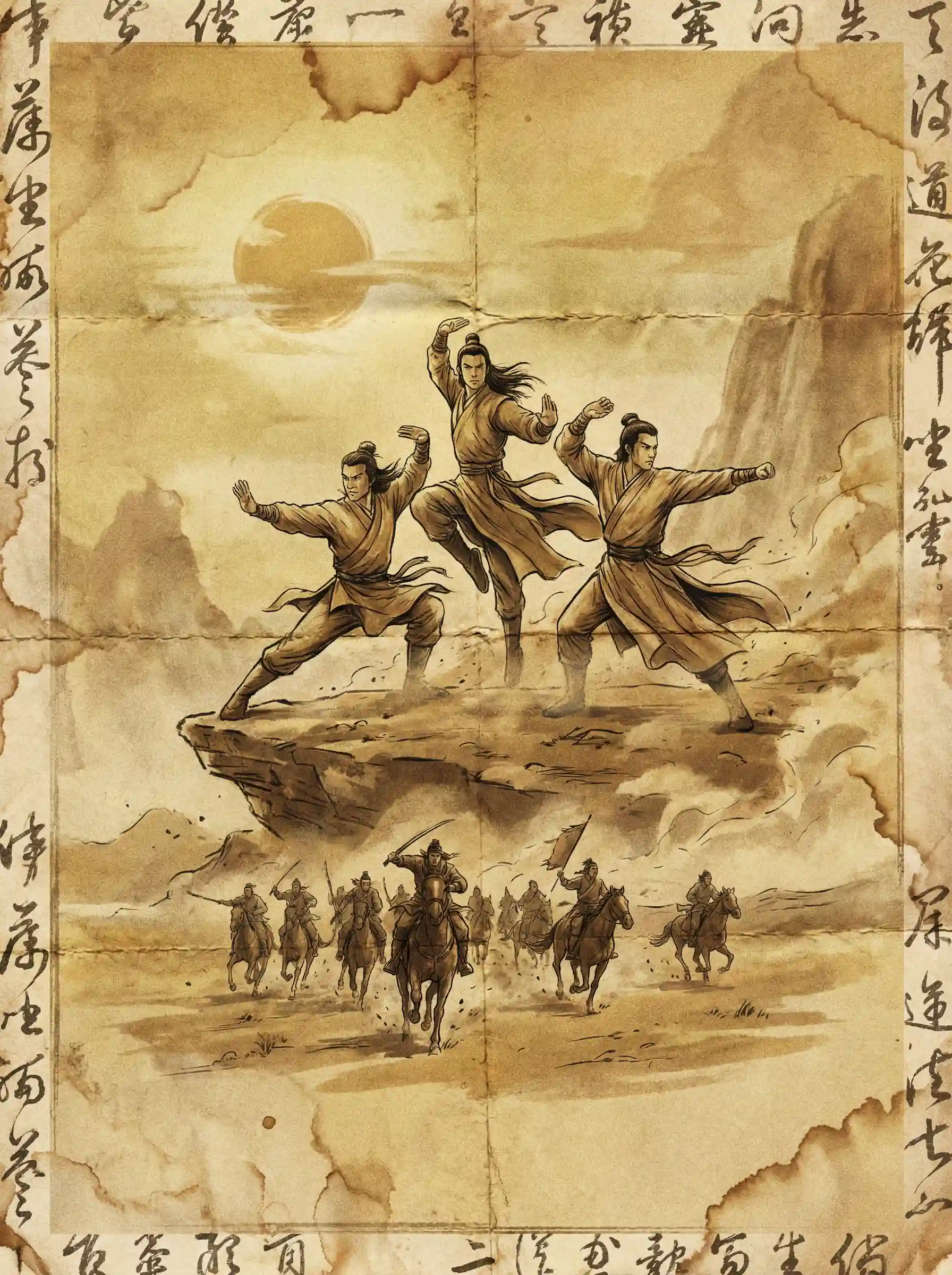 经典 五一吃瓜 修复档案 - 武林风云