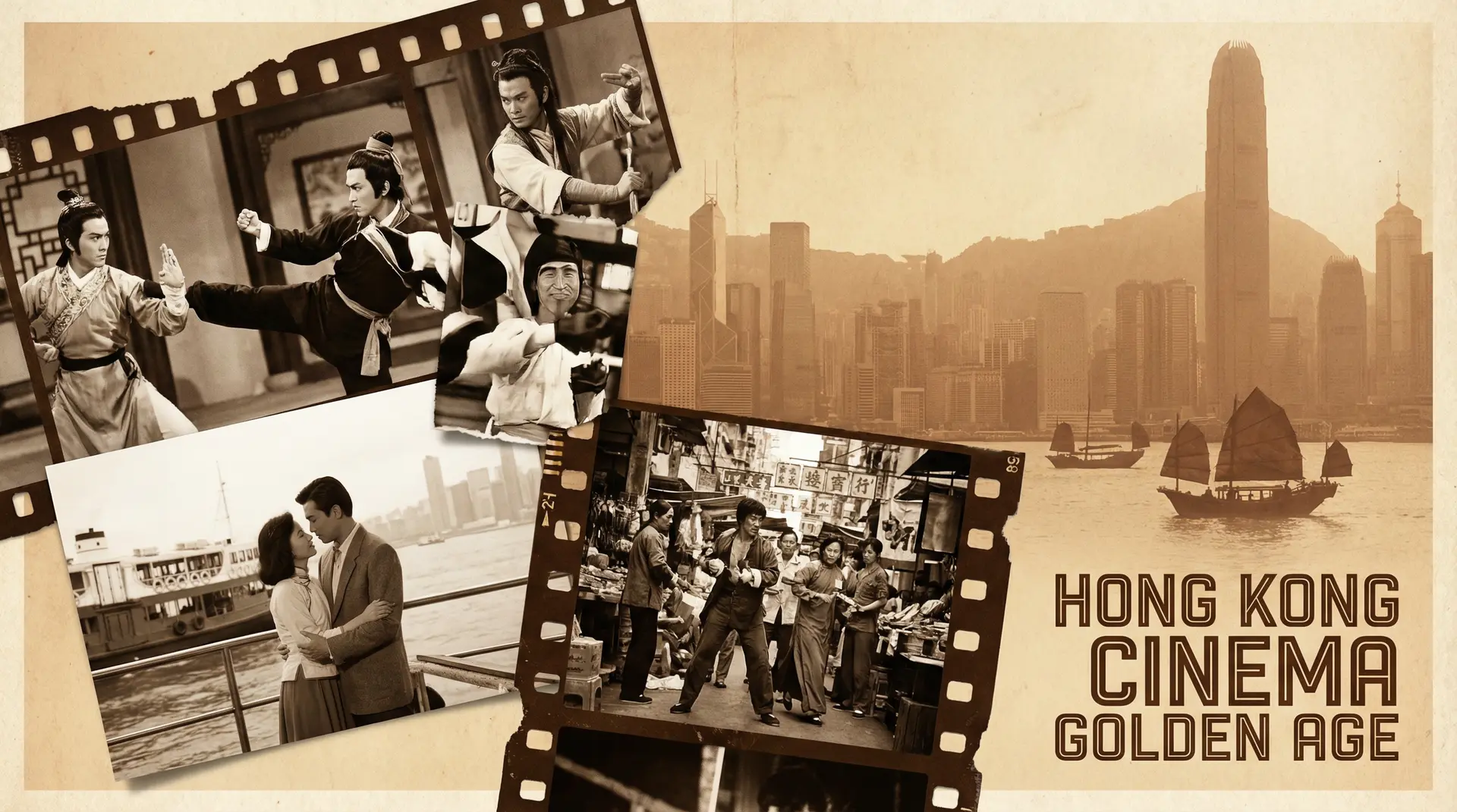 香港电影黄金时代专题 - 五一吃瓜 美学变迁