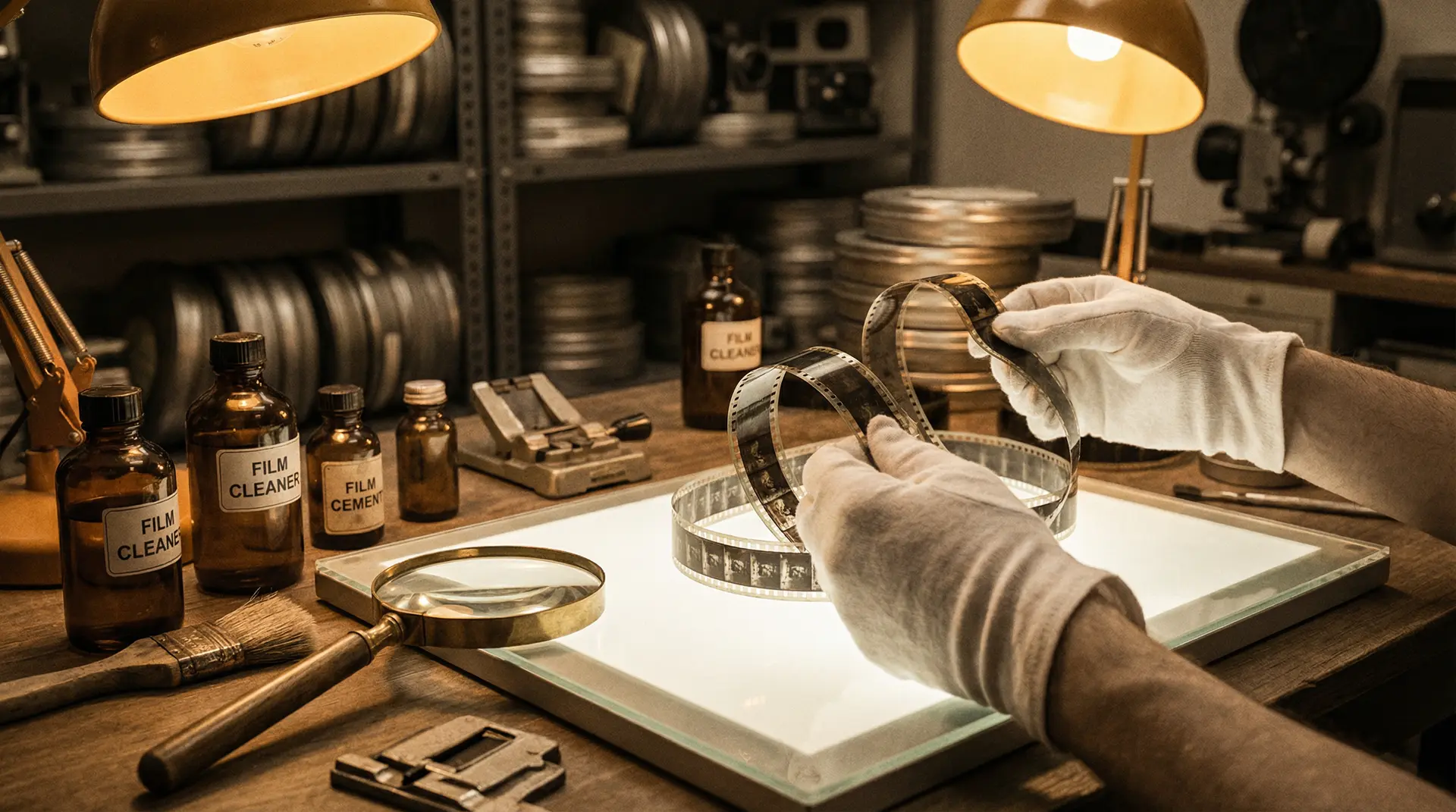 修复师手记 - 经典 五一吃瓜 胶片修复工作台